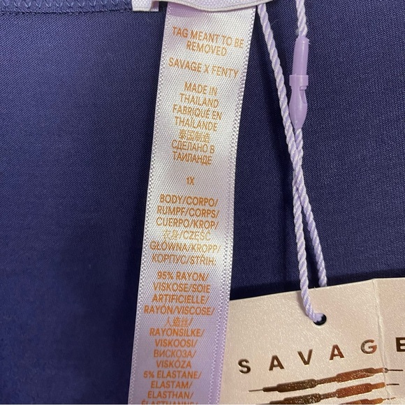 SALVAGE X FENTY A Peek Behind The Lace Maxi Slip - Picture 9 of 12